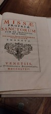 Antico messale romano usato  Tivoli