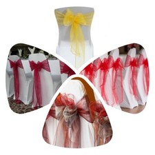 Wedding chair covers for sale  WELLINGBOROUGH