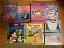RANDOM MIX Lot of 7 Hardcover Walt Disney Books Bundle: FROZEN, PRINCESS, MULAN, usado comprar usado  Enviando para Brazil