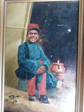 Peinture huile toile d'occasion  Draguignan