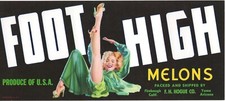 Vintage foot high for sale  Yelm