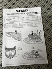 Shad top box for sale  NEW MILTON