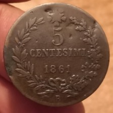 Centesimi 1861 bologna usato  Olbia