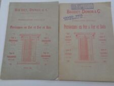 Catalogues 1884 1888 d'occasion  Vesoul