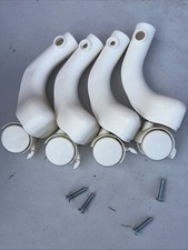 Berço de cabeceira BeautyRest infantil deslizante - Conjunto de 4 rodas de plástico comprar usado  Enviando para Brazil