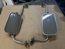 Espelhos de aço inoxidável 67-79 Ford Truck F100 F250 F350 West Coast JR Junior 1967-1979, usado comprar usado  Enviando para Brazil