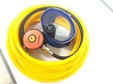 Respirador de buceo de segunda etapa + kit de manguera de 50/100 pies 145PSI M10*1 segunda mano  Embacar hacia Mexico