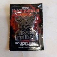 PIN VINTAGE IRON MAIDEN/METAL HAMMER SONISPHERE FESTIVAL 30 DE JULHO - 1 DE AGOSTO DE 2010 comprar usado PIN VINTAGE IRON MAIDEN/METAL HAMMER SONISPHERE FESTIVAL 30 DE JULHO - 1 DE AGOSTO DE 2010 comprar usado  Enviando para Brazil