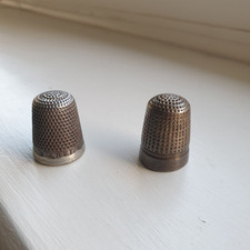 Antique thimbles dorcas for sale  STROUD