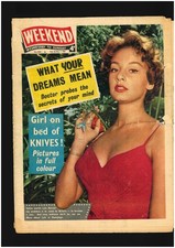 Weekend magazine back for sale  LONDON