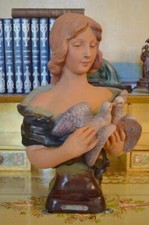 Ravissant buste ancien d'occasion  Cozes