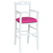 Seggiolone legno bianco usato  Maddaloni