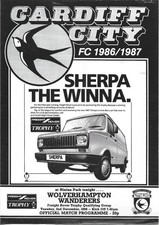 1986 cardiff city for sale  BLACKWOOD