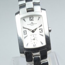 Usado, [Exc+5] BAUME&MERCIER Hampton 26mm relógio masculino de quartzo mostrador branco do Japão comprar usado  Enviando para Brazil