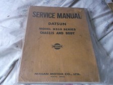 Datsun service manual for sale  UK