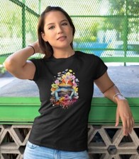 Shirt farbenfroher frosch gebraucht kaufen  Limbach-Oberfrohna