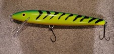 Usado,  Isca gigante original Rapala - 29" Fire Tiger finlandês minnow display publicitário comprar usado  Enviando para Brazil