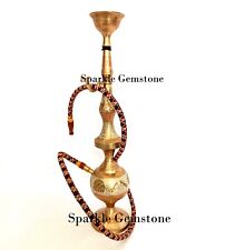 narguilé narguilé antigo esculpido à mão bronze puro 22", cachimbo de água narguilé comprar usado  Enviando para Brazil