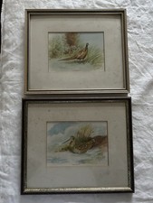 Vintage signed watercolour for sale Vintage signed watercolour for sale  LISKEARD