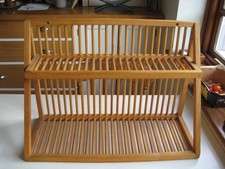 Pine plate rack. for sale  WORTHING