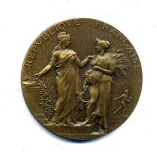 Médaille bronze agriculture d'occasion  Meulan en Yvelines