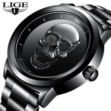 Men skull watch for sale  OLDHAM
