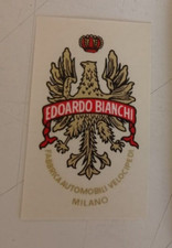 Bianchi decalcomania autoadesi usato  Foligno
