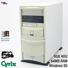 FIC 486-PIO3 Cyrix 5x86 100MHZ Isa Slot Computer PC Old Games Windows 95 Suono comprar usado  Enviando para Brazil