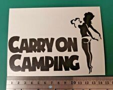Carry camping logo for sale  NEWCASTLE