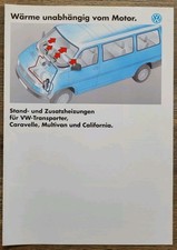 Bus standheizung prospekt gebraucht kaufen  Geesthacht