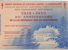 Carnet vignettes 1939 d'occasion  Boulogne-Billancourt