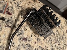 Usado, Sistema de tremolo Floyd Rose FRT500 série original níquel preto. comprar usado  Enviando para Brazil