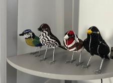 Handmade beaded birds for sale  Shipping to Ireland