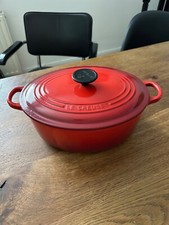 Creuset bräter kirschrot gebraucht kaufen  Groß-Gerau