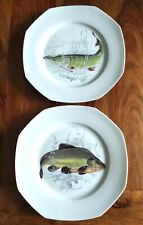 Lot assiettes poisson d'occasion  Bellerive-sur-Allier