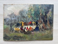 Quadro gruppo persone usato  Calvizzano