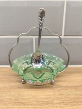 Vintage green glass for sale  ANDOVER