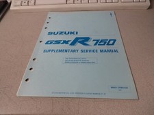 Suzuki factory supplementary for sale  Luling