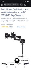 arm desk mount dual monitor for sale arm desk mount dual monitor for sale Sacramento
