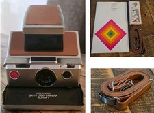 Câmera de Filme Instantânea Dobrável Polaroid SX-70 Alpha 1 Cromada 1977- Testada e Funcionando, usado comprar usado  Enviando para Brazil