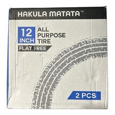 Pneu multiuso Hakula Matata 12" – roda de substituição plana 3,50-6 comprar usado  Enviando para Brazil