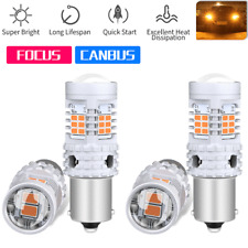 4 peças Canbus Bau15S 7507 PY21W lâmpada LED cor âmbar lâmpada indicadora de seta de carro comprar usado  Enviando para Brazil