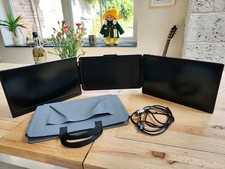 Triple laptop screen for sale  WEYMOUTH