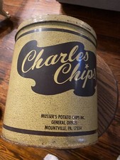 Charles chips tin for sale  Jersey Shore