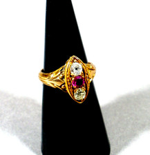 585 gelbgold ring gebraucht kaufen  Neuenkirchen