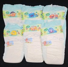 6 designs diferentes 2007 vintage Pampers bebê seco tamanho 5 fraldas rua gergelim, usado comprar usado  Enviando para Brazil