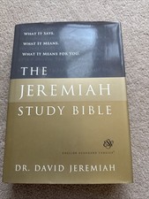 Jeremiah study bible for sale  MILTON KEYNES