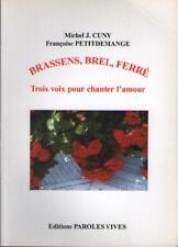 Brassens brel ferré. d'occasion  Nogent-sur-Vernisson