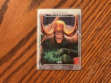 2024 Marvel Masterpieces Cyclops Metalurgy M-78 Loki por Nahuel Grego 25/06 comprar usado  Enviando para Brazil