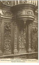 Musique.saint Brieuc. Aparador Órgano de La Cathedrale.details.epoque Renaissan comprar usado  Enviando para Brazil